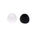 High-quality silicone Silicone ear tips Enhanced sound quality /black color and long-lasting Replacement earbud tips Pack of. 
