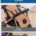 Baby cool children's bamboo double-sided mat, seat cushion, summer stroller. 