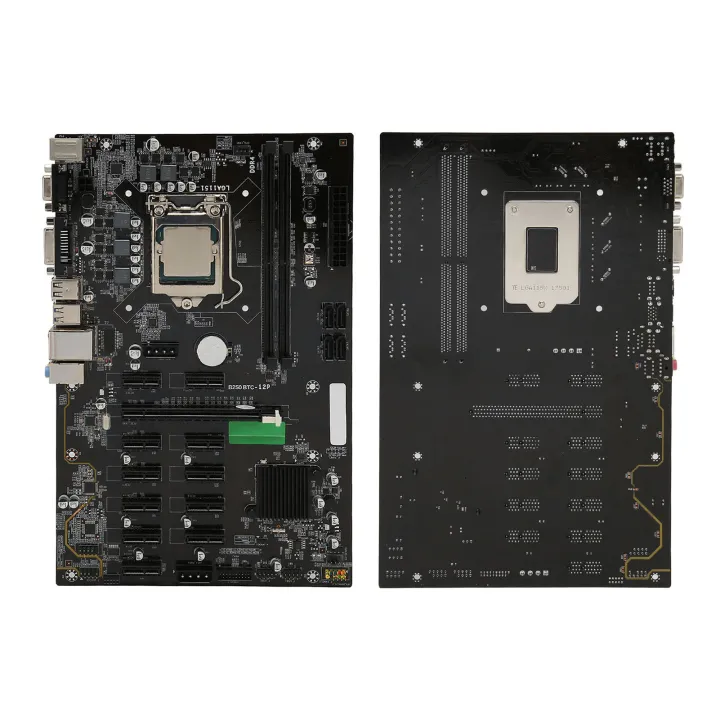 Motherboard CPU Combo, Multi Graphics Support Gaming PC Motherboard 8G DDR4 G3930 CPU Heat Dissipation DIY Assembled for Desktop PC
