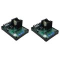 2X GAVR-12A GAVR 12A AVR for Generator Automatic Voltage Regulator Board Voltage Regulator Board Generator Accessories. 