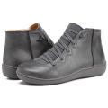 Women Fashion Ankle Boots Women Flat British Wind Retro Boots Women Autumn and Winter Martin Boots Ladies Waterproof Warm Boots. 