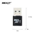 Bekit USB 3.0 Multi Memory Card Reader Adapter Mini Cardreader for Micro SD/TF Microsd Readers Computer Laptop. 