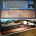 Wooden Keyboard Wrist Rest Walnut Wrist Rest Solid Mouse Pad Wrist Guard. 
