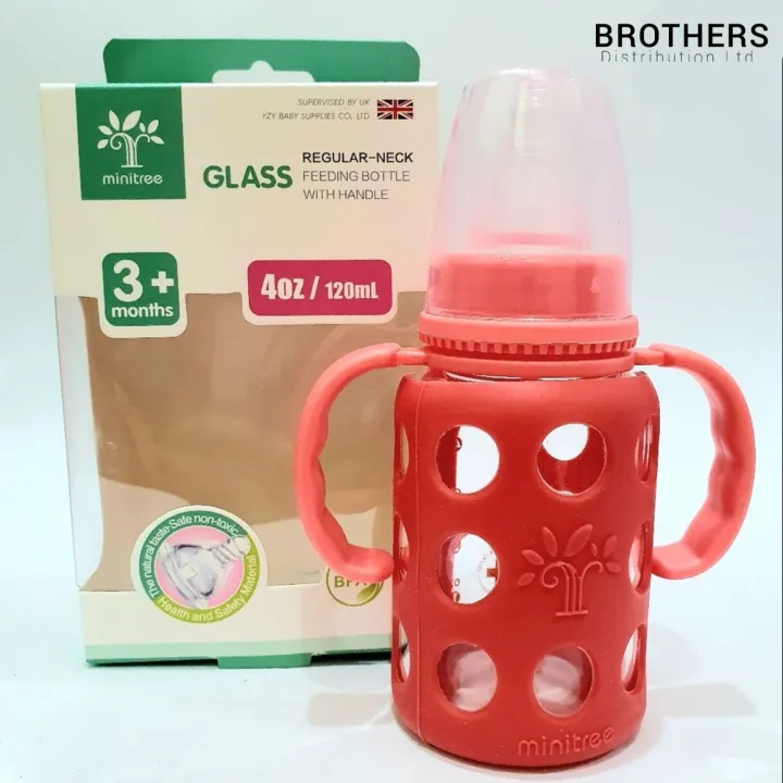 Baby%20Feeder%20Minitree%20Regular%20Neck%20Baby%20Feeding%20Glass%20Bottle%203m+%20120ml%20Multicolor%20Available%20-%20Image%202