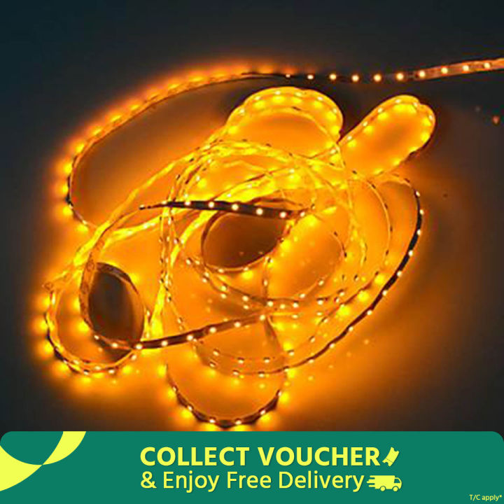 12 volt LED Strip Light -yellow 3 feet