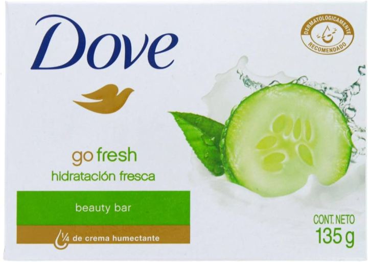 Dove Beauty Bar Soap Go Fresh Cool Moisture, Cucumber 135gm