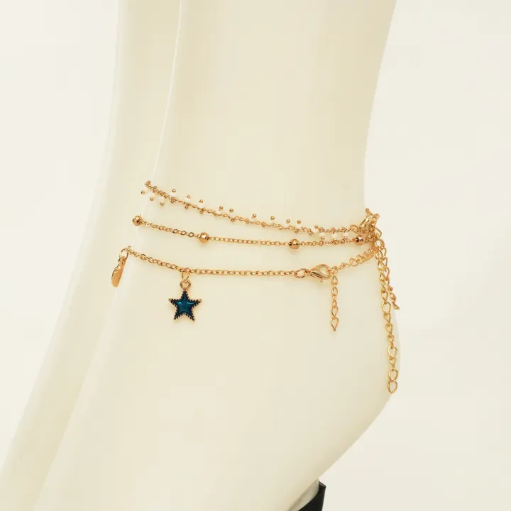 Bohemian%20Anklets%20%20For%20Women%20Tassel%20Pentagram%20Dangle%20%20Foot%20Jewelry%20Leg%20Chain%20Barefoot%20Sandals%20Beach%20Accessories%20-%20Image%205