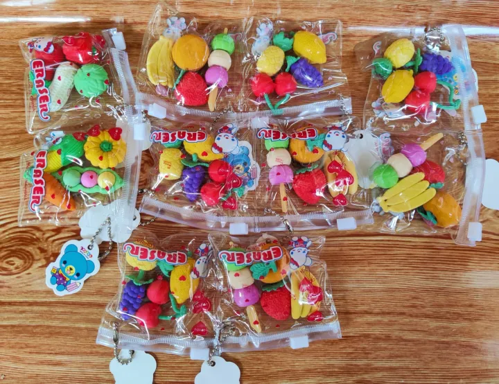 Fruit%20Design%20Eraser%20Fruit%20Erasers%208pcs%20in%20two%20packet%20-%20Image%203