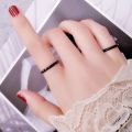 Fashion Simple 2mm Stainless Steel  Ladies Smooth Fine Thin Finger Ring. 
