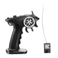 GA-4H-TX 4CH 2.4GHz Remote Control Digital Radio Transmitter Wire for 1/8 1/10 1/16 1/32 RC Car Boat Tank Crawler. 