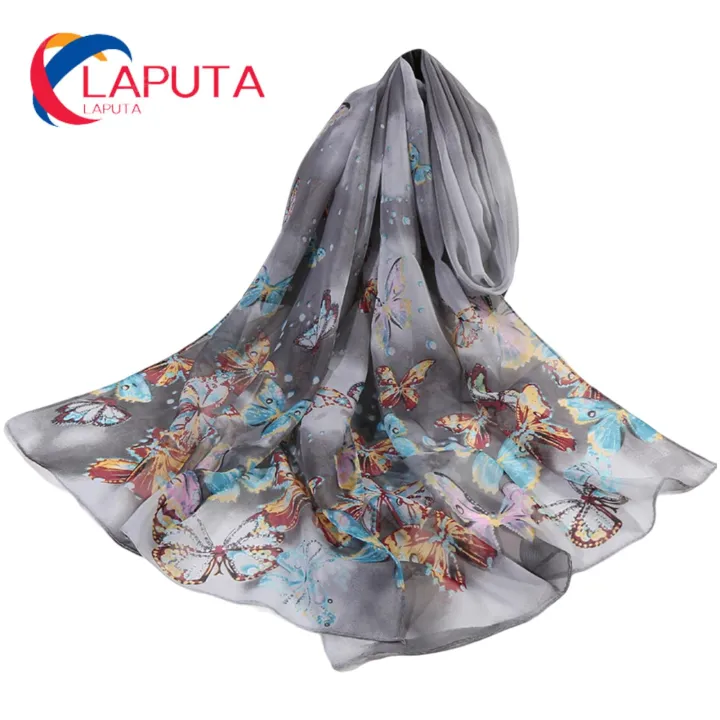 %EF%BC%88New%EF%BC%89Chiffon%20carf%20Comfortable%20to%20Wear%20ummer%20Butterfly%20Print%20Long%20hawl%20Wrap%20-%20Image%203