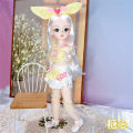 High value 6 minutes 30 cm Internet celebrity doll Douyin with the same BJD little princess set girl birthday gift toy. 