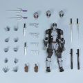 AMAZING YAMAGUCHI Deadpool 2.0 Grey Action Figure Mutants Joint Movable KAIYODO Wade SHF Model Movie Toys for Kids Gift. 
