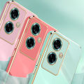 Tokifu For OnePlus Nord N30 SE Case Luxury 6D Plating Soft Back Cover Silicone Phone Cases With Stand.
