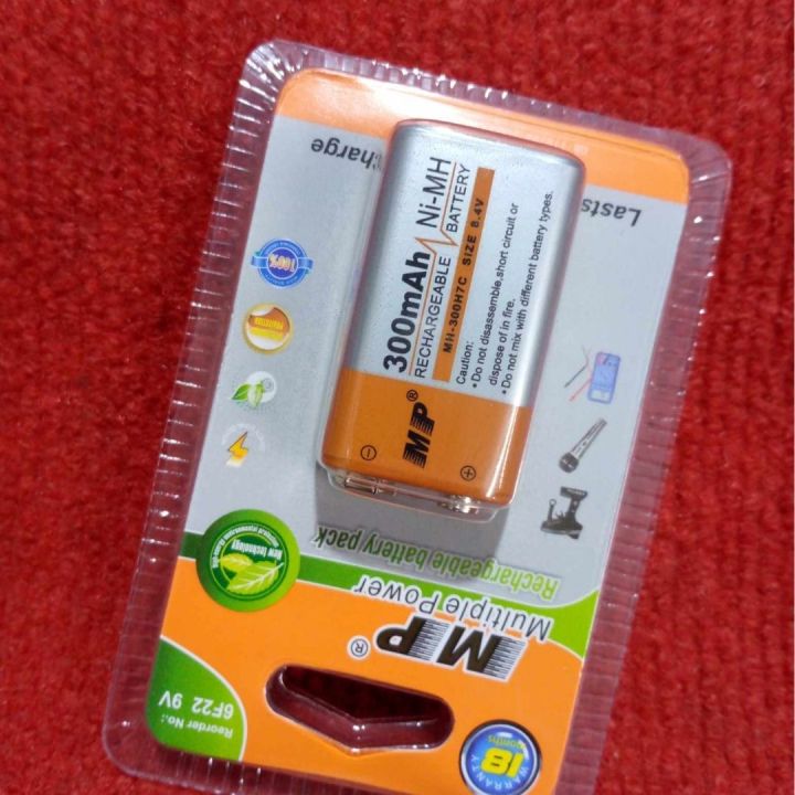 MP300mAh%20Battery%20NI-MH%209V%20Battery%20Rechargeable%20Battery%209V%20Rechargeable%20Battery%206F22%209V%20Battery%20Rechargeable%20450mAh%20Rechargeable%20Battery%20For%20Multimeter%20Battery%20-%20Image%206