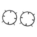 gas stove accessories-2 x Gas cooker-black.