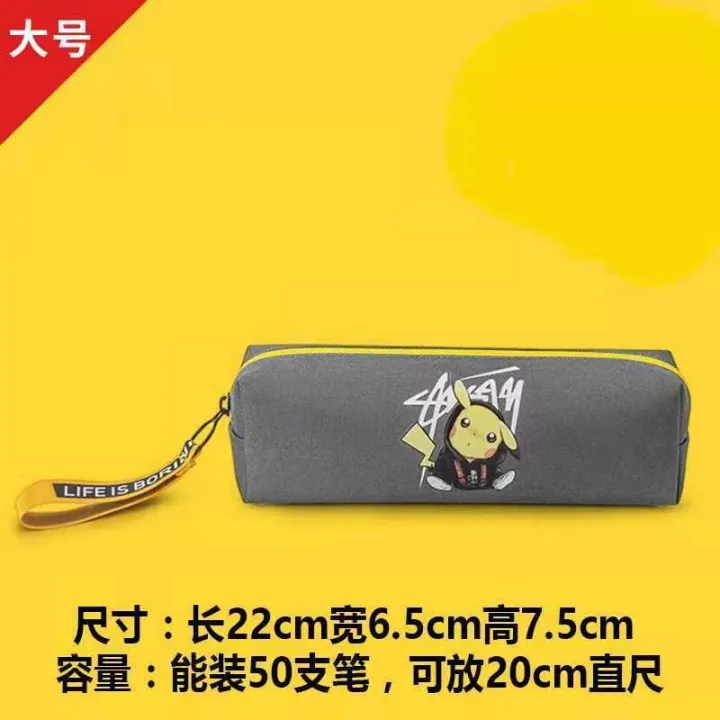 Large%20Capacity%20Pencil%20Case%20Primary%20and%20Secondary%20School%20Student%20Male%20and%20Female%20Stationery%20Case%20Xueba%20Stationery%20Box%20Pencil%20Bag%20Pencil%20Case%20Korean%20Style%20Simple%20Pencil%20Case%20-%20Image%202