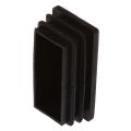 10 Pcs Rectangle Tube Inserts End Blanking Cap 25X50mm & 4x Plastic Square Tubing Tube Insert Blanking End Caps 50mm. 