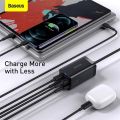 Baseus 65W GaN Charger Desktop Laptop Fast Charger 4 in 1 Adaptor-2c+2u 65w-CN.
