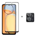 3in1 Combo Pack For Xiaomi Redmi 13C/13C 5G/13R/Poco C65 [OG Tempered Glass+Back Hydrogel Poly+Camera Lens Film]. 