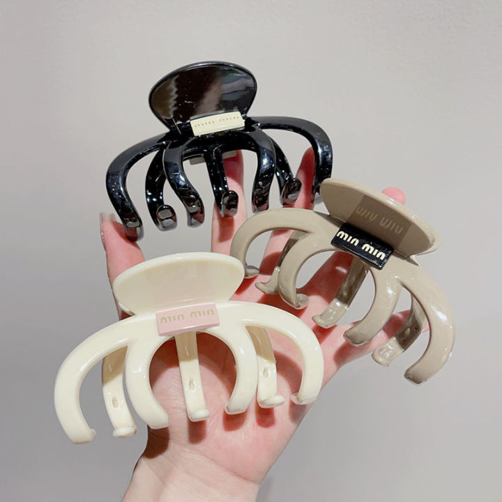 Korean%20Cute%20Pumpkin%20Oval%20Hair%20Claw%20Large%20Back%20Head%20French%20Solid%20Color%20Updo%20Hair%20Claw%20Hair%20Claw%20Hair%20Clip%20More%20than%20Shark%20Clip%20-%20Image%204