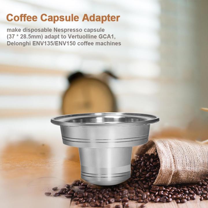 Coffee Capsule Adapter Stainless Steel Coffee Capsule Converter