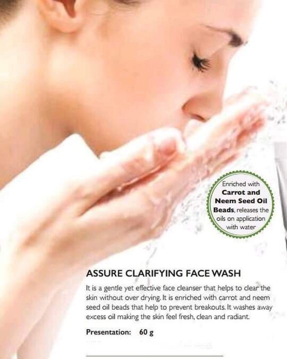 Assure%20Clarifying%20Face%20wash%2060g%20India.Ingredients:%20Carrot,%20Neem%20Seed%20Oil%20-%20Image%203