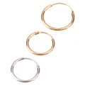 3 Pair/Set Fashion Women Girl Simple Round Circle Small Ear Stud Earring ANLAN. 