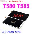 AAA+ 10.1 LCD For Samsung Tab A SM-T580 SM-T585 T580 LCD Display Touch Panel Digitizer Assembly Replacement For T585 Display. 
