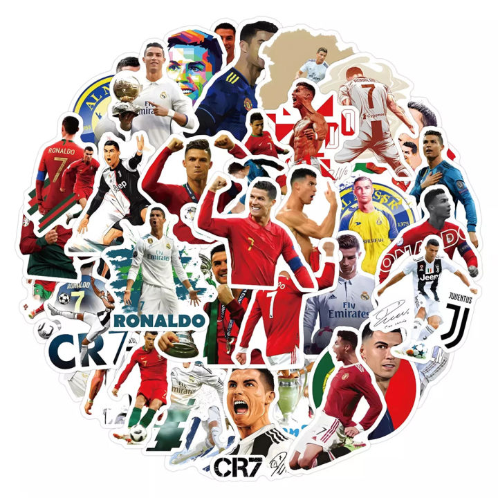 50Pcs%20Set%20Cristiano%20Ronaldo%20Pattern%20Stickers%20PVC%20Luggage%20Laptop%20Guitar%20Decals%20Collection%20Gift%20Wall%20Decoration%20-%20Image%205