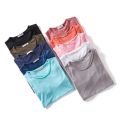 AIOPESON 100% Cotton Men T-shirt V-neck Fashion Design Slim Fit Soild T-shirts Male Tops Tees Short Sleeve T Shirt For Men.