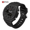 OFNS New Casual Men's Watches 50m Waterproof Sport Quartz Watch For Male Wristwatch Dual Display LED Digital G Style Relogio. 