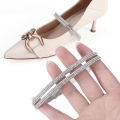 Rhinestone High Heels Shoes Band Anti-loose for Women Shoes Accessory Anti-drop Heel Straps Belt Fixing Belts.