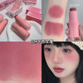 SHAQINUO Vitality Smooth Blush Stick, Natural Matte Cream, Boosting Complexion, No Flying Powder, Good Blending, Tender Rouge. 