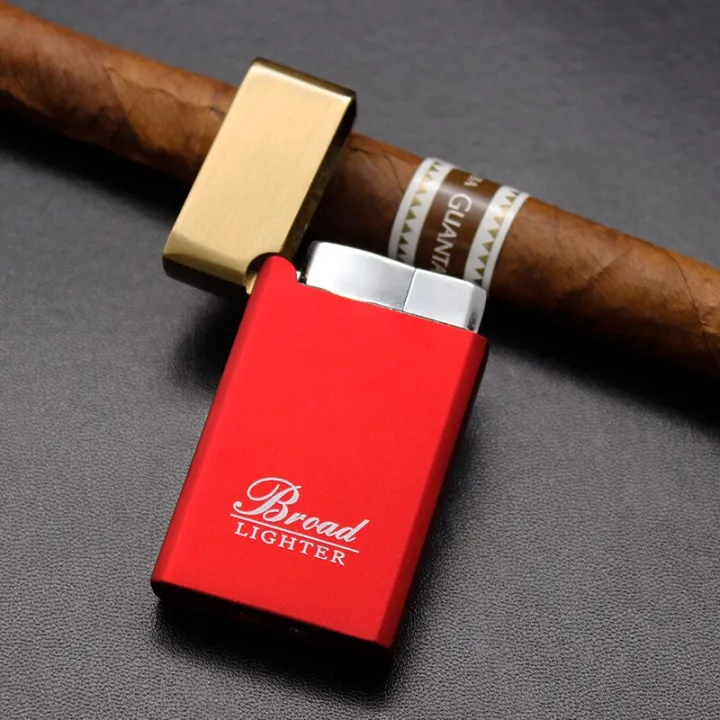 Broad%20Rafin%20Metal%20Gas%20Lighter%20Rectangular%20Shaped%20Lighter%20Butane%20Gas%20Refillable%20Lighter%20Multi%20Color%20-%20Image%203