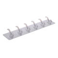 Transparent Plastic Glue Hooks Kitchen Bathroom Hooks Nail-free Wall Hanger. 