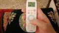 Haier AC Remote Control -White. 