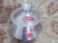 Pakistani Alusafe 23x16cm Pure Aluminium Cookware Bone(Patil) With Aluminium Lid. Patil,Hari,Vater Patil, Rice Hari With Lid.Gift And Home Decoration. Model:R05..