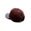 HEAD GEAR CHOCOLATE GREY DUAL TONE CORD CAP. 