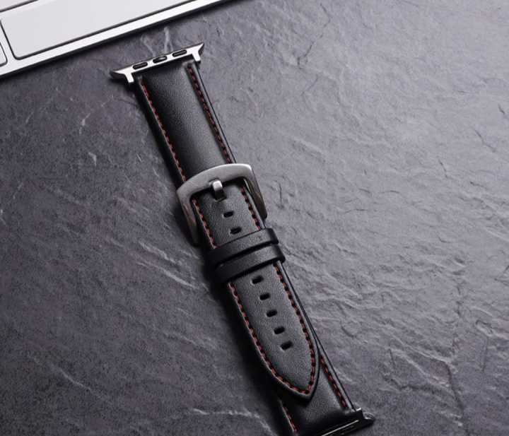 Leather%20with%20Silicone%20Strap%20Band%20for%20Apple%20Watch%2042/49mm%20-%20Image%203