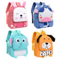 Portable Kindergarten Backpack for School Children Bag Cartoon Animal Kids School Bags for Boys Girls Korean Baby Backpack 2-6Y.