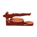 Bread maker, One piece round largest size bread maker mahogany. 
