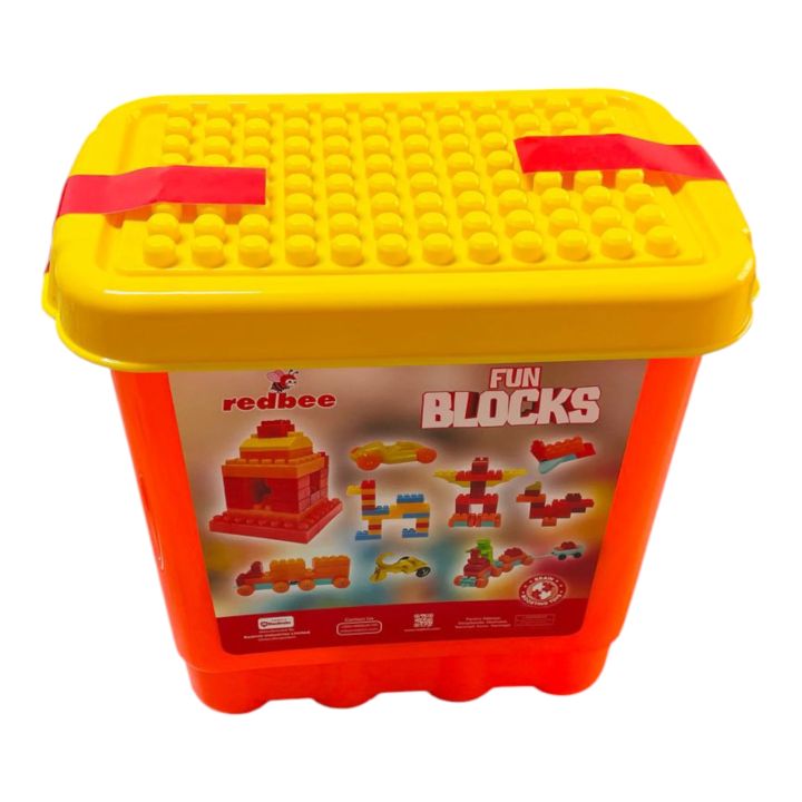 Fun Blocks Educational Building Blocks Set For Kids 1 box Plastic ...