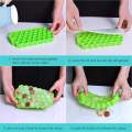 37 Grid Food Grade Silicone Ice Cube Tray With Cover.