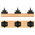 Intruder Deterrent Fence Wall Spikes 12 Fence Spikes, Anti Climb Hardware, Bird Repellent Easy Install Easy to Use.