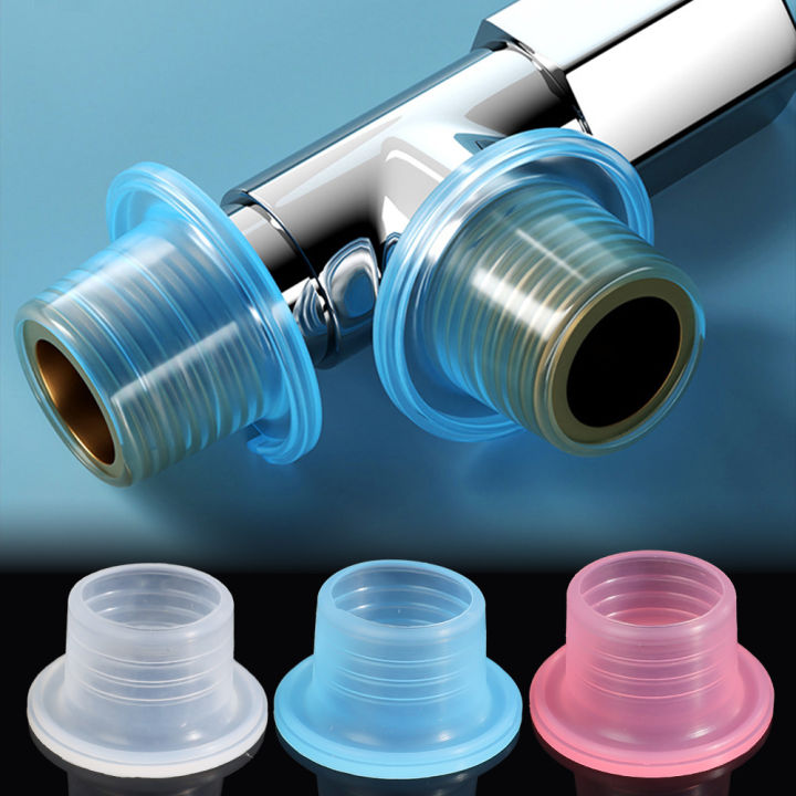10Pcs Faucet Leak-proof Sealing Gasket Pipe Faucet Plug End Pipe Fittings Leak-proof Seal Buckle