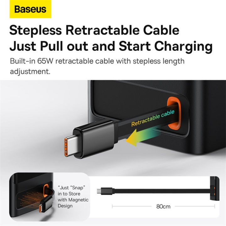 Baseus%20%2065W%20Digital%20Power%20Strip%20Touch%20Control%203AC%20Sockets%20Surge%20Protector%20Retractable%20Cable%20GaN%20Fast%20Charging%20For%20iPhone14%20-%20Image%204