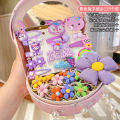 Children's Gift Set Cute Little Accessories Crown Jewelry Box Girl Storage Clip Hair Card.