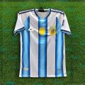 Argentina World Cup Jersey 2026 Thai Premium Football Jersey For Men - Half Sleeve World Cup T Shirt  - Argentina Jersey 2026. 