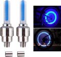 Bike Motorcycle Cycling LED 1 Pair Rainbow RGB Color Bike Wheel Tire Light. 